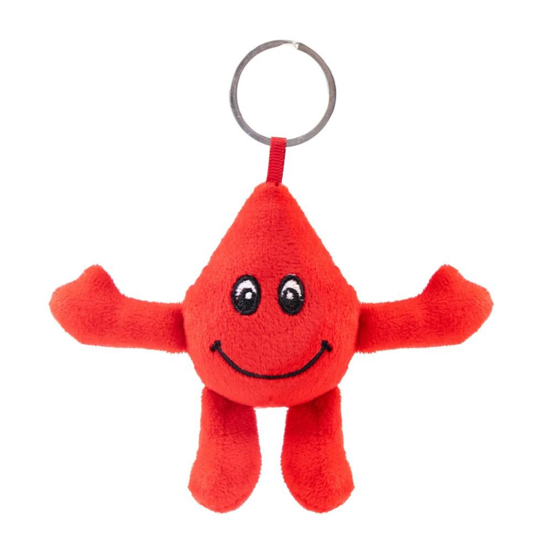 Pluszowe serce, brelok  Cuorezo z logo HE865-05 - 7