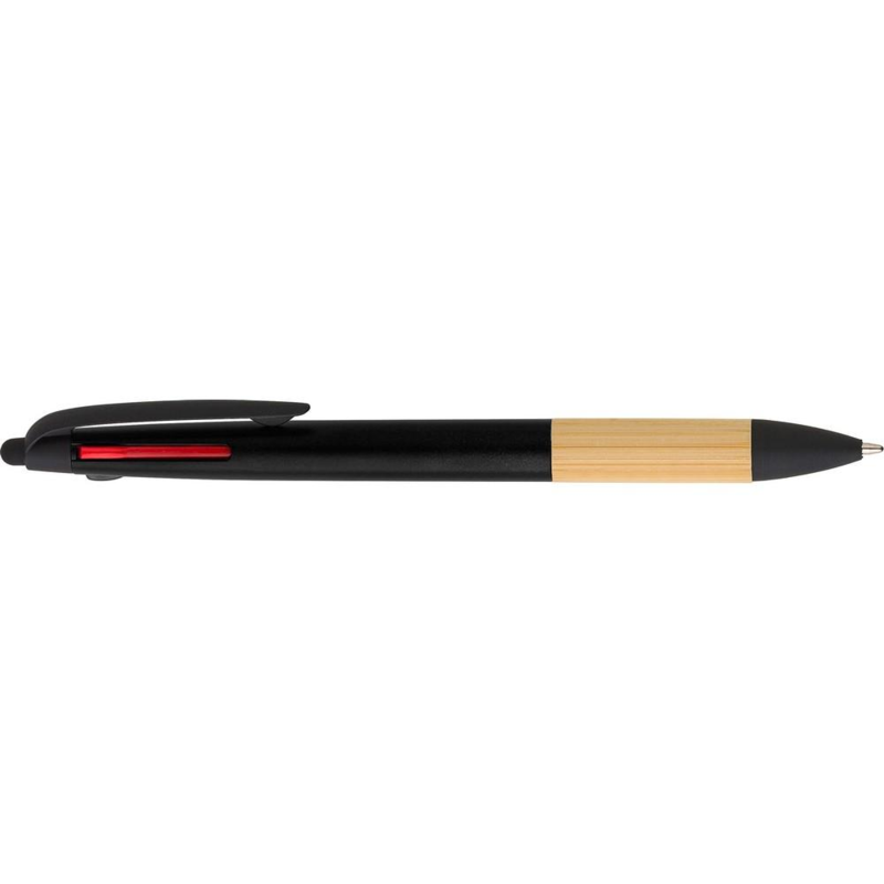 Długopis, wielokolorowy wkład, touch pen z logo V1189-03 - 3