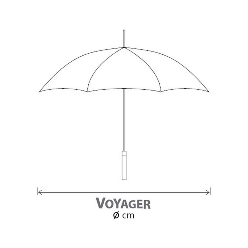 Parasol automatyczny, składany z logo V9912-10 - 3