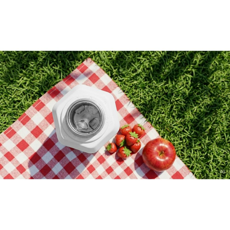Butelka termiczna 470 ml z uchwytem Air Gifts  Dalamia z logo VA949-02 - 5