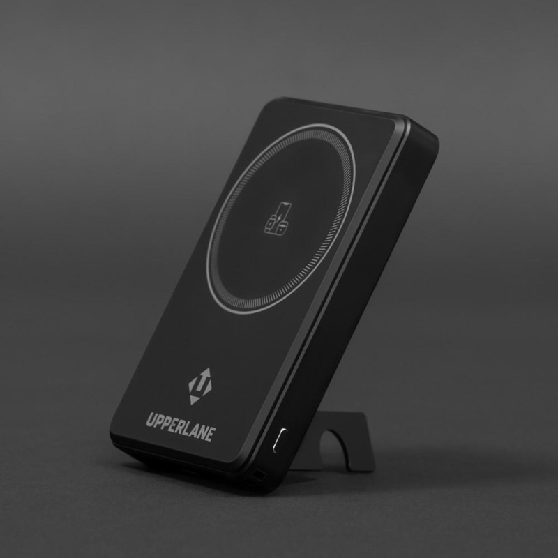 Bezprzewodowy power bank magnetyczny 10000 mAh Upperlane z logo VA958-03 - 1