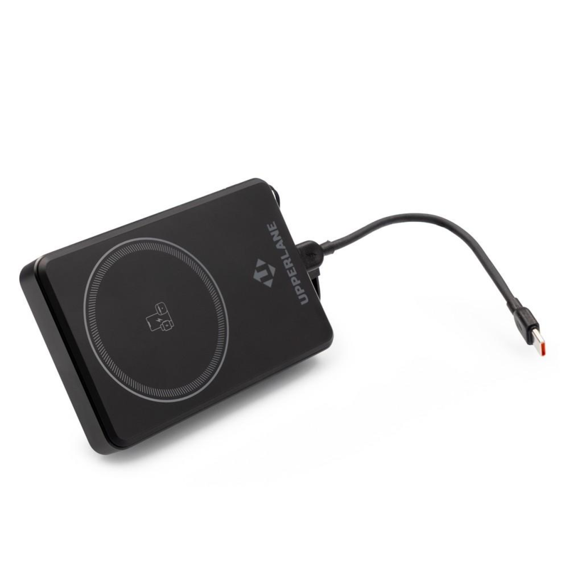 Bezprzewodowy power bank magnetyczny 10000 mAh Upperlane z logo VA958-03 - 6