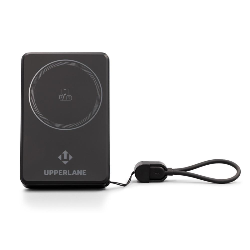 Bezprzewodowy power bank magnetyczny 10000 mAh Upperlane z logo VA958-03 - 9