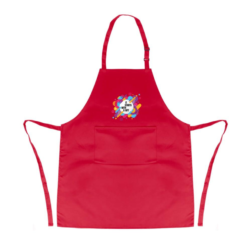 Fartuch kuchenny z kieszeniami Cotturo z logo VA972-05 - 4