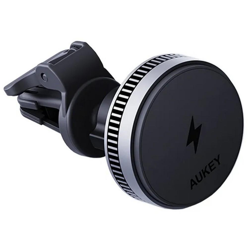 Samochodowy uchwyt do telefonu, magnetyczna ładowarka bezprzewodowa 15W Aukey z logo VAM09-03 - 4