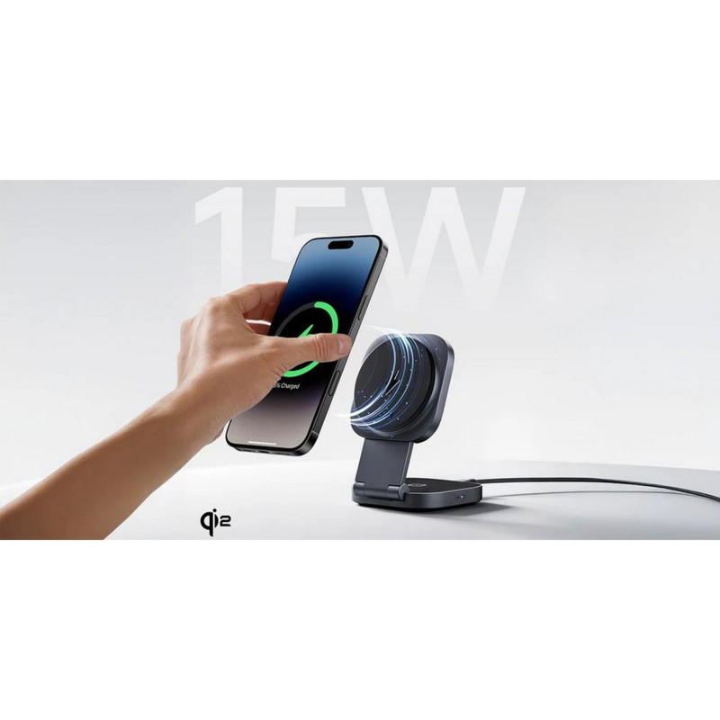 Magnetyczna ładowarka bezprzewodowa 15W Aukey z logo VAM11-15 - 5
