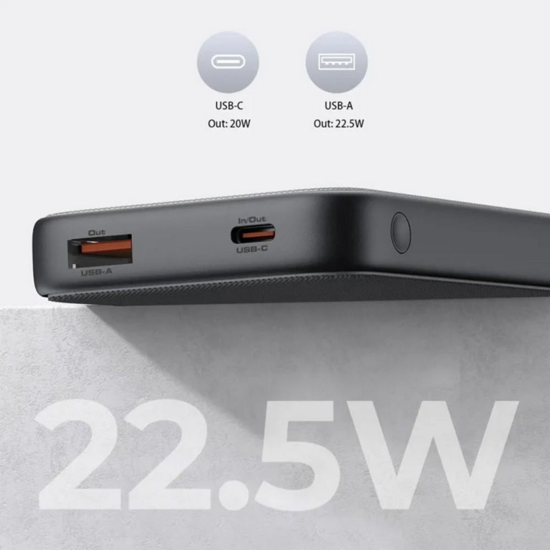Power bank 10000 mAh Aukey z logo VAM13-03 - 4