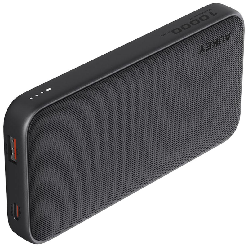 Power bank 10000 mAh Aukey z logo VAM13-03 - 10