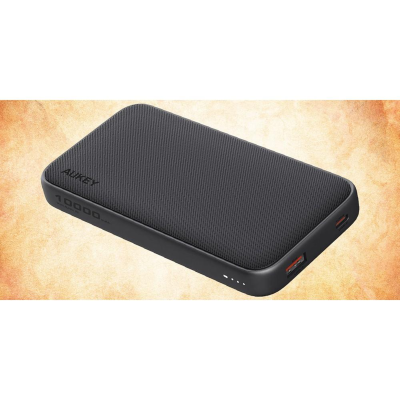 Power bank 10000 mAh Aukey z logo VAM13-03 - 11