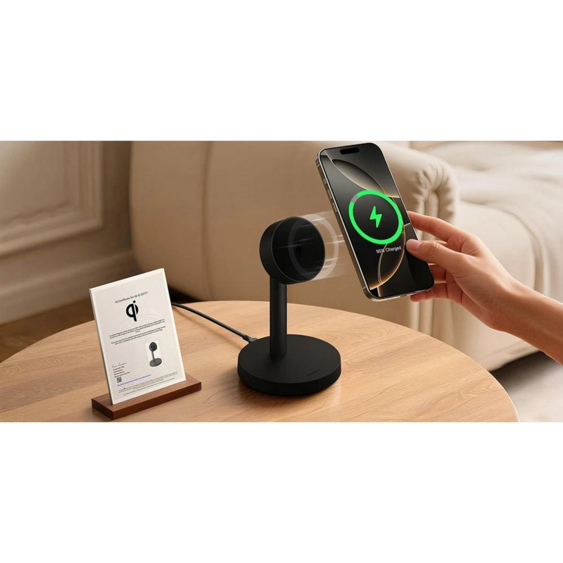 Magnetyczna ładowarka bezprzewodowa 25W Aukey z logo VAM16-03 - 4