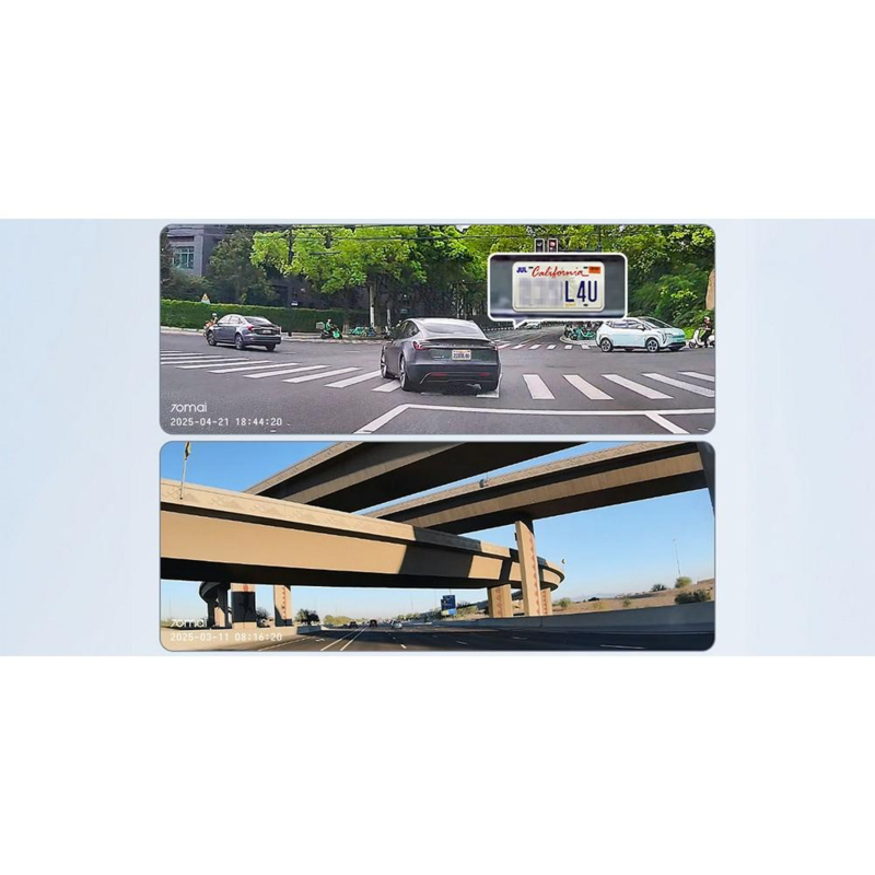 Wideorejestrator samochodowy, kamera 70MAI M310 3K z logo VAM18-03 - 5