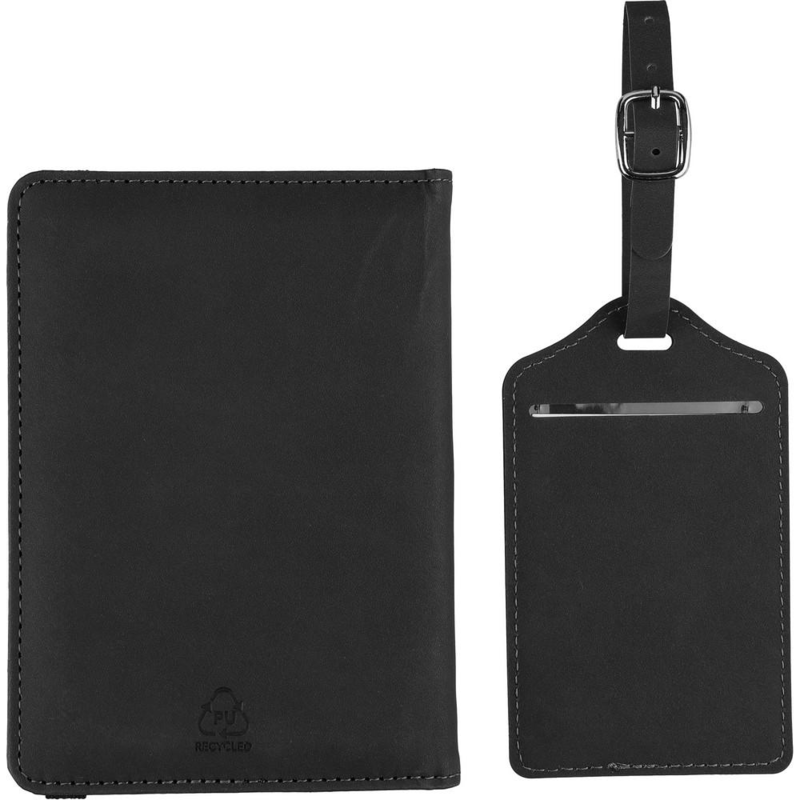 Etui do paszportu, zawieszka do bagażu z logo VB183-03 - 2