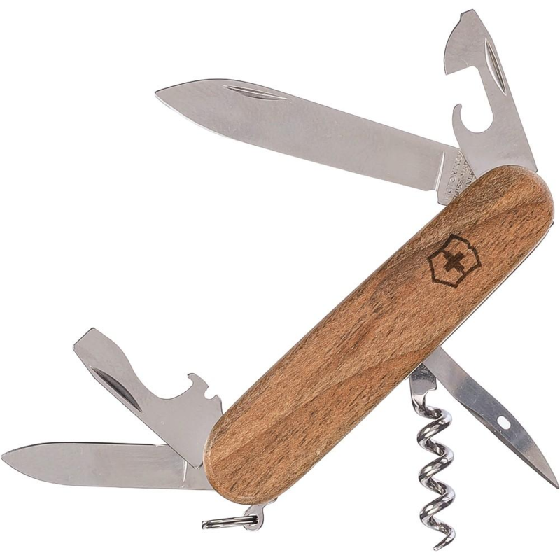 Nóż wielofunkcyjny Victorinox Swiss Army Spartan Wood z logo VB271-00 - 2