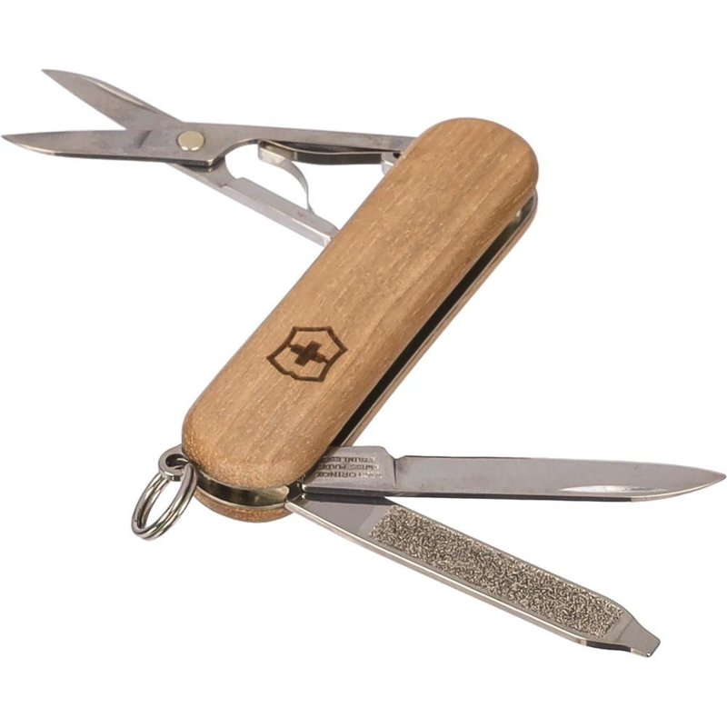 Nóż wielofunkcyjny Victorinox Classic SD Wood z logo VB273-16 - 1