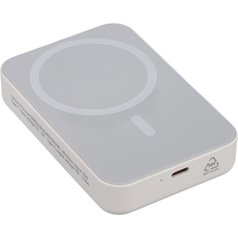 Bezprzewodowy power bank 10000 mAh z logo VB277-02 - 1