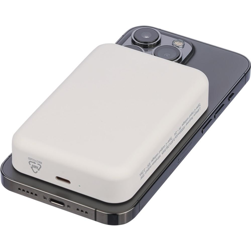 Bezprzewodowy power bank 10000 mAh z logo VB277-02 - 2