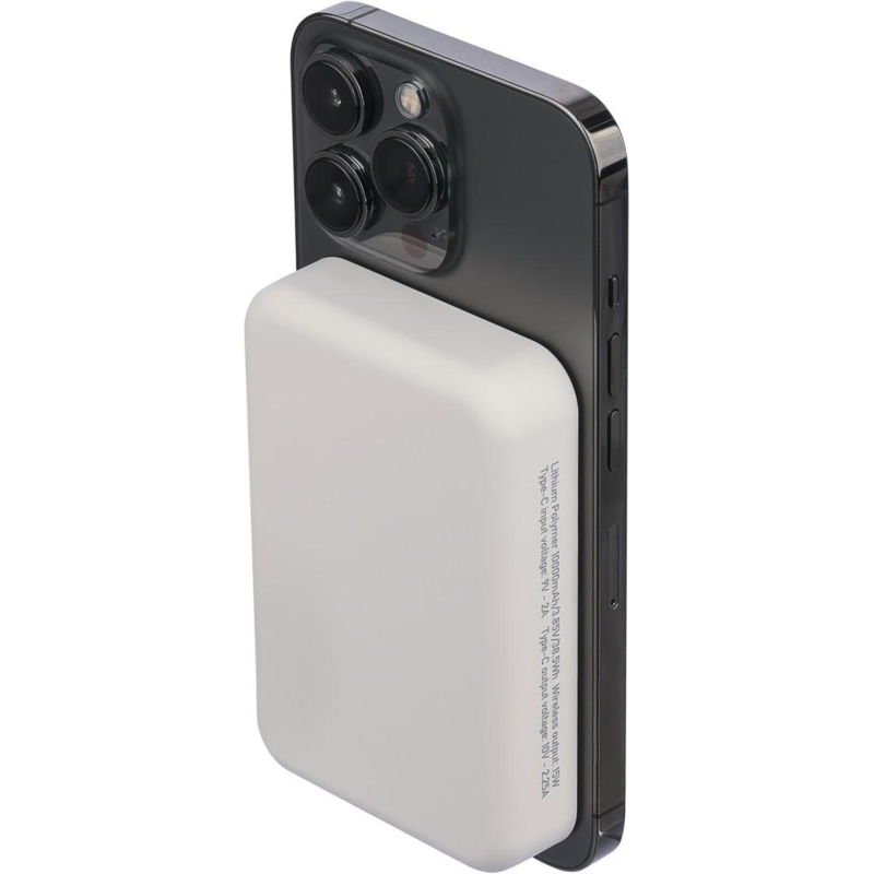 Bezprzewodowy power bank 10000 mAh z logo VB277-02 - 3