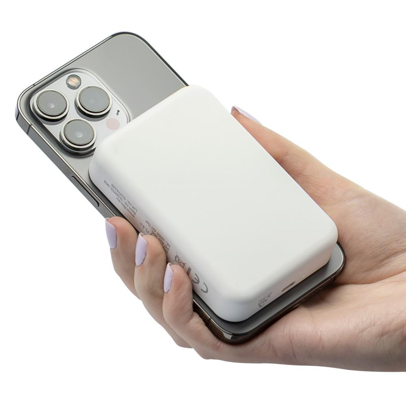 Bezprzewodowy power bank 10000 mAh z logo VB277-02 - 8