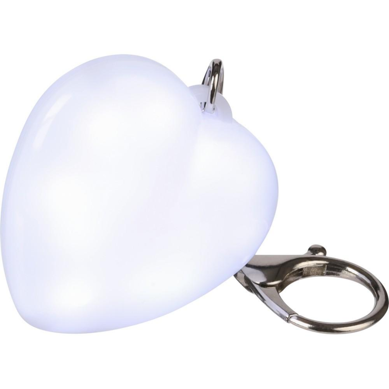 Brelok do kluczy "serce", lampka LED z logo VB319-02 - 9