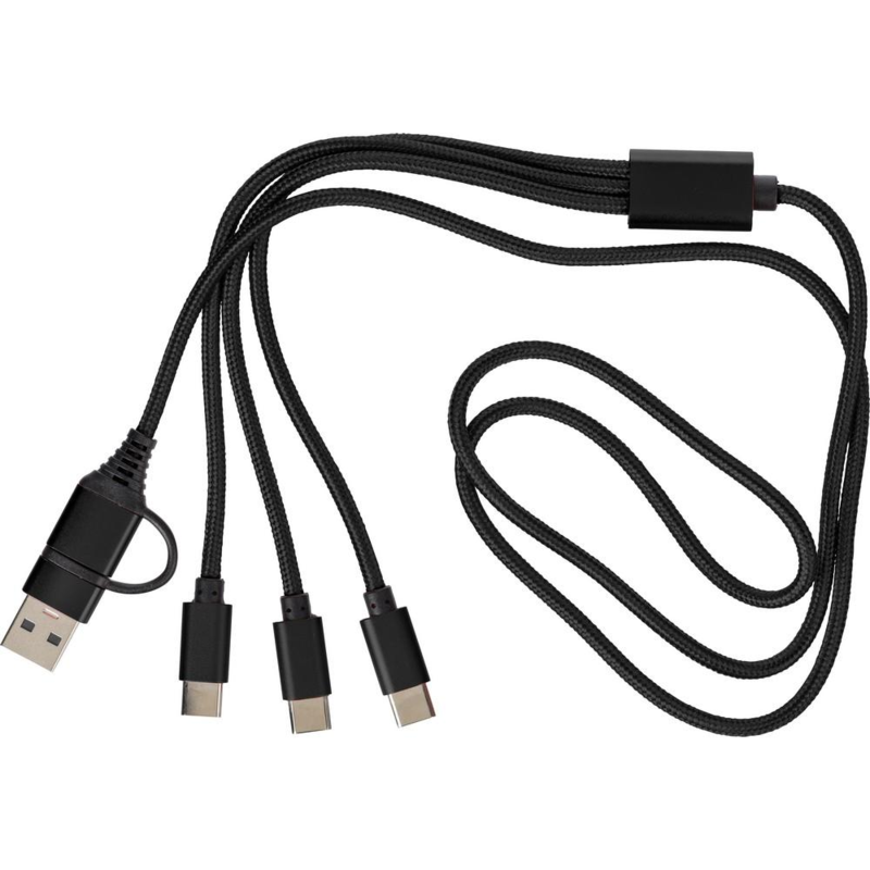 Kabel do ładowania 6 w 1 z logo VB331-03 - 2