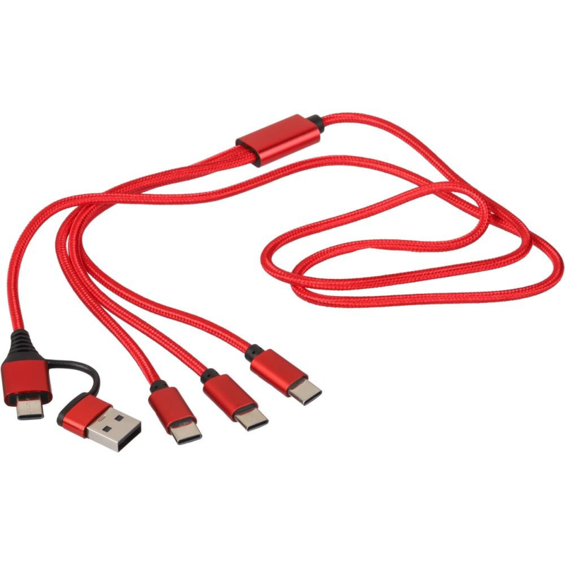 Kabel do ładowania 6 w 1 z logo VB331-05 - 1