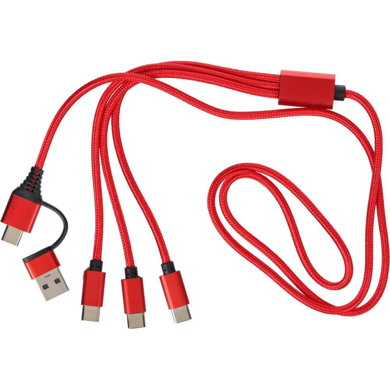 Kabel do ładowania 6 w 1 z logo VB331-05 - 3