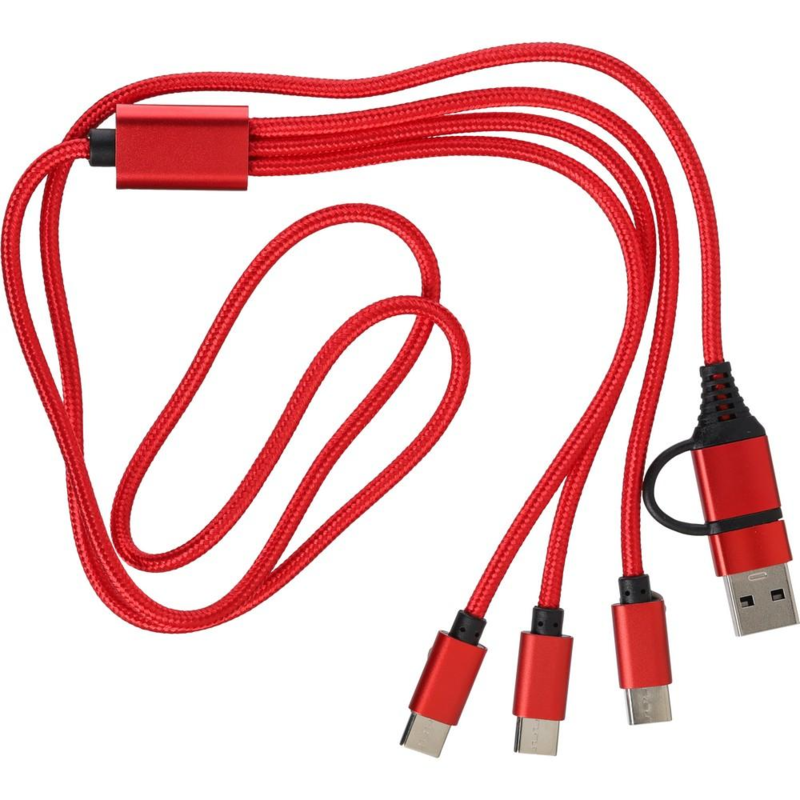 Kabel do ładowania 6 w 1 z logo VB331-05 - 4
