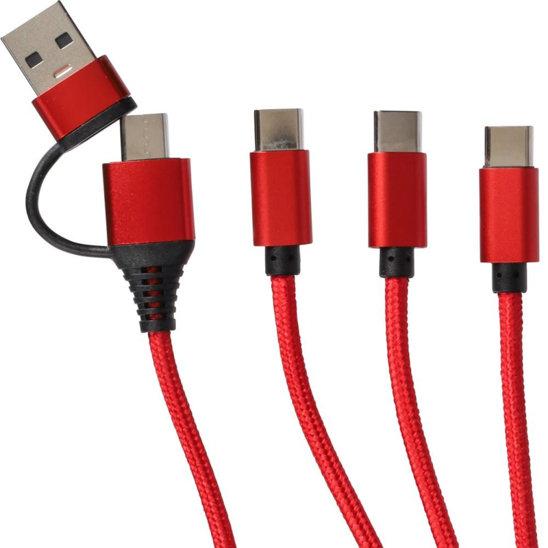 Kabel do ładowania 6 w 1 z logo VB331-05 - 8