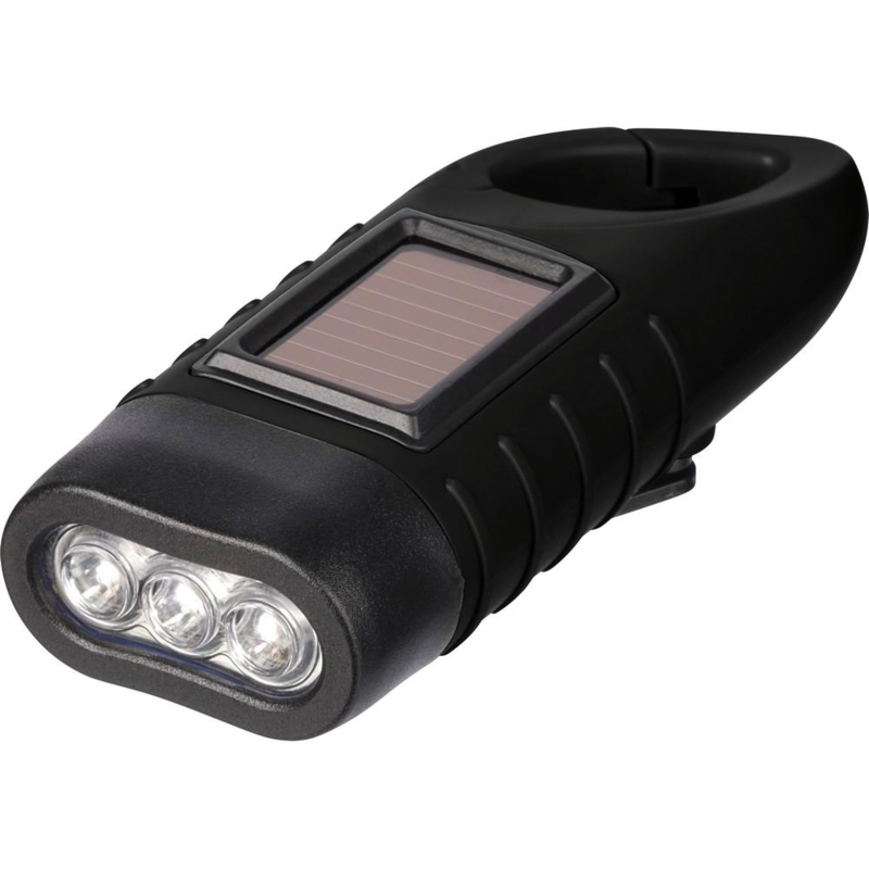 Latarka solarna, lampka LED z logo VB346-03 - 1