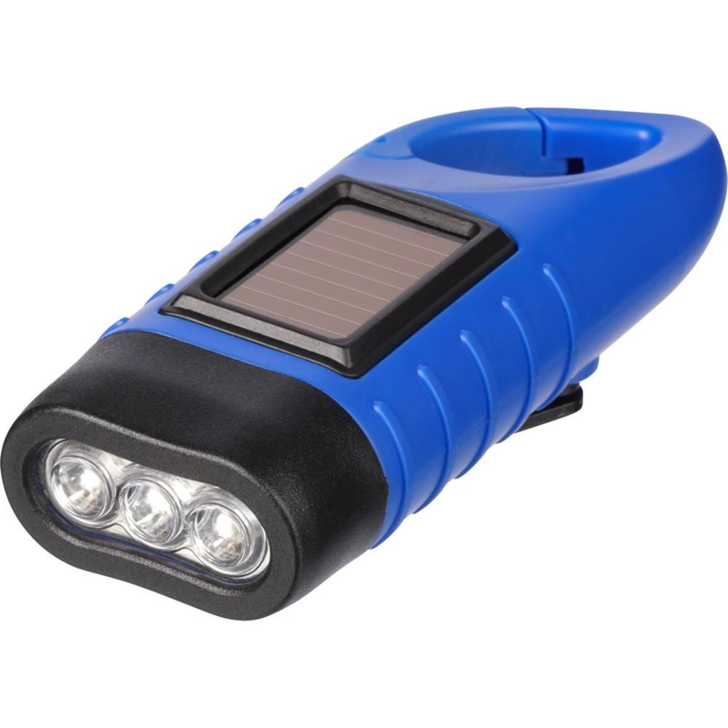 Latarka solarna, lampka LED z logo VB346-11 - 1