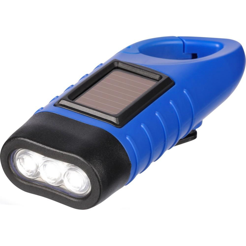 Latarka solarna, lampka LED z logo VB346-11 - 5