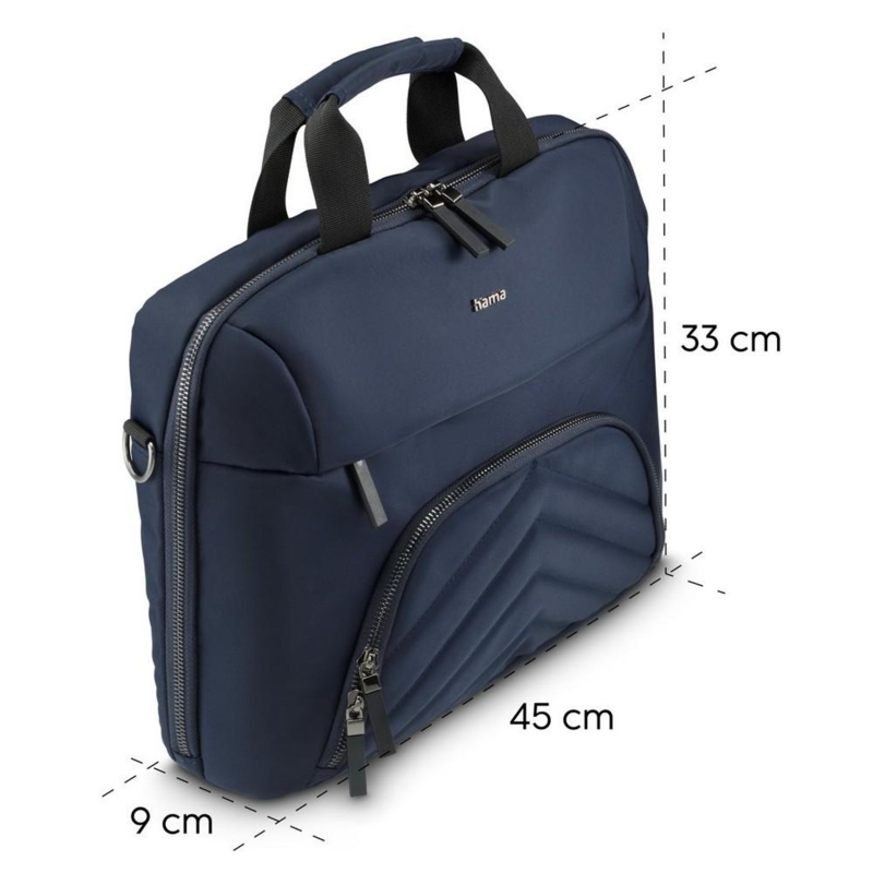 Torba na laptopa 15,6"-16,2" Hama Lightweight Premium z logo VH046-04 - 3