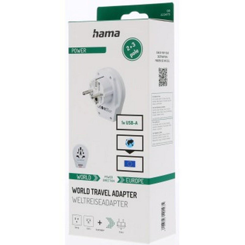 Adapter podróżny Skross for Hama USB z logo VH049-02 - 6