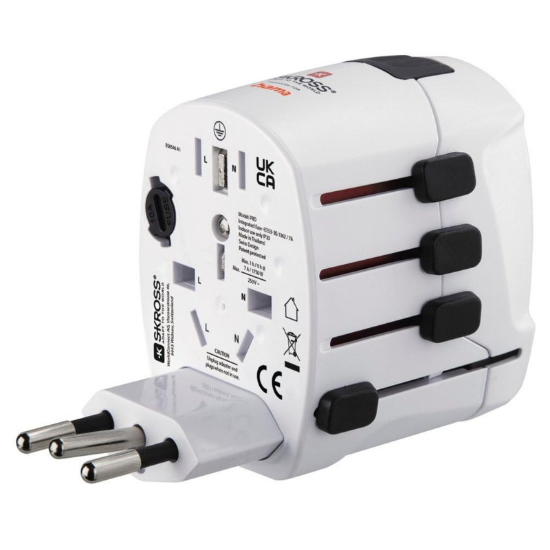 Adapter podróżny Skross for Hama Pro z logo VH050-02 - 7
