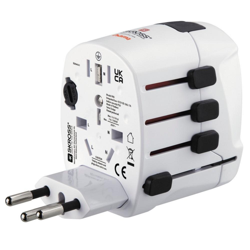 Adapter podróżny Skross for Hama Pro z logo VH050-02 - 8