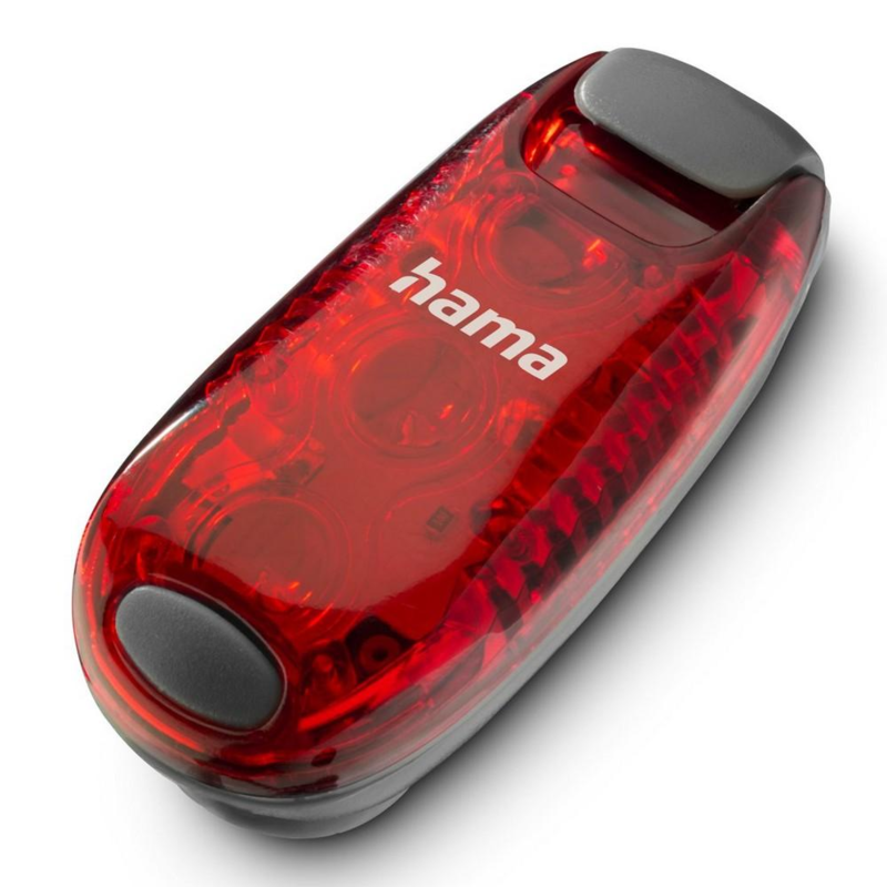 Zestaw lampek rowerowych, ostrzegawczych Hama 2 el. z logo VH051-03 - 6