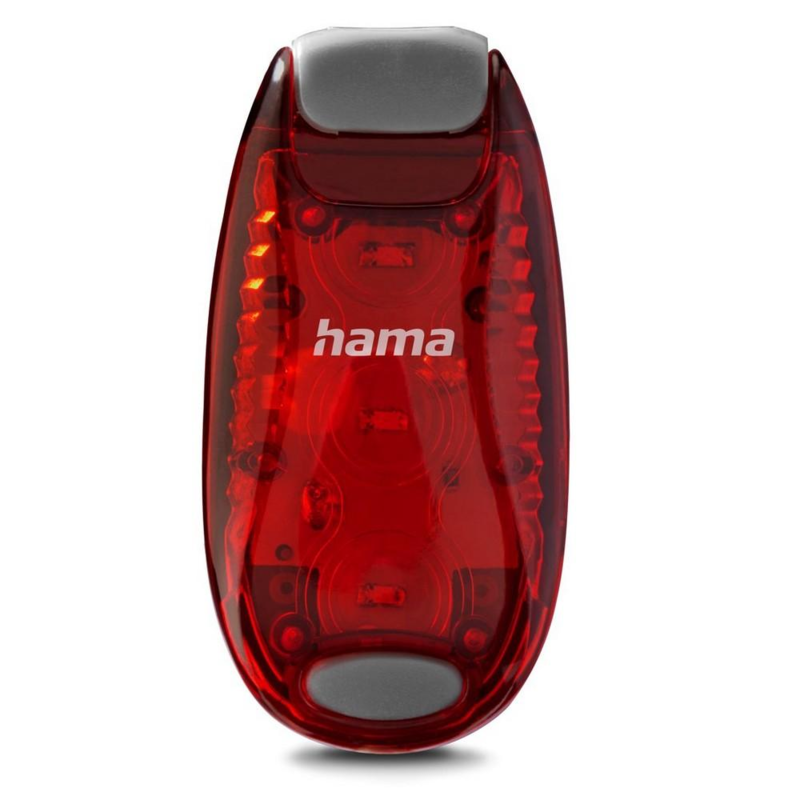 Zestaw lampek rowerowych, ostrzegawczych Hama 2 el. z logo VH051-03 - 8