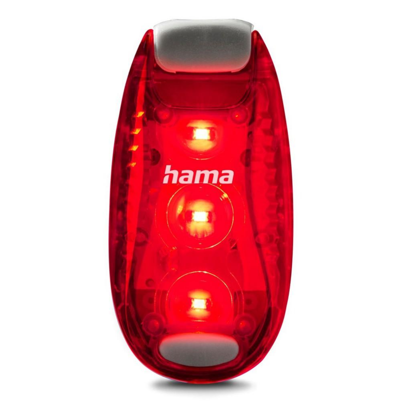 Zestaw lampek rowerowych, ostrzegawczych Hama 2 el. z logo VH051-03 - 9