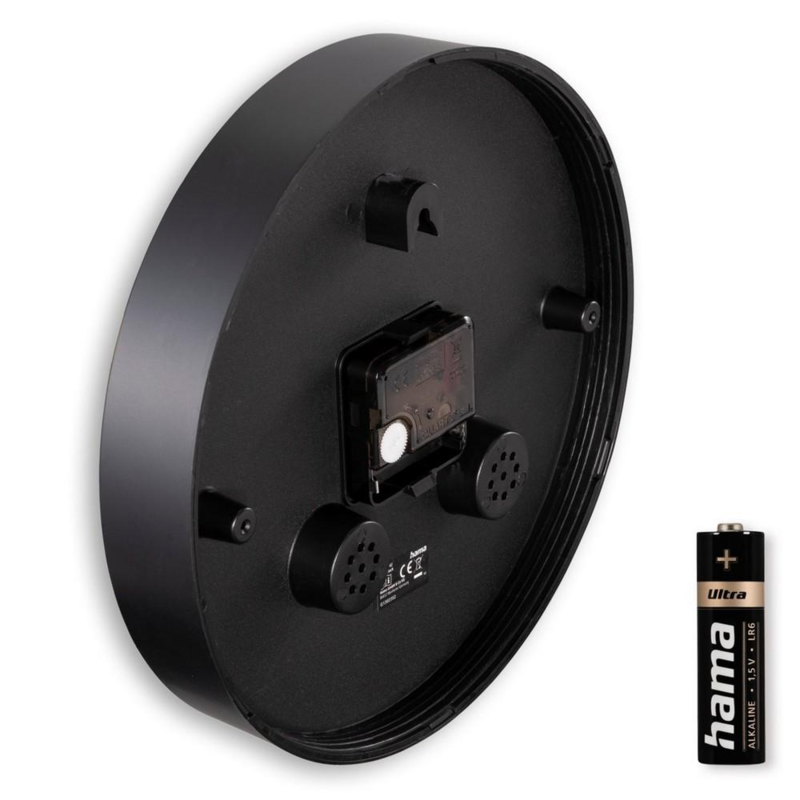 Zegar ścienny z termometrem i higrometrem Hama z logo VH054-03 - 3