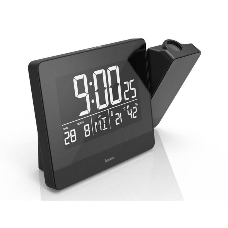 Zegar, budzik z projektorem Hama Plus Charge z logo VH062-03 - 1