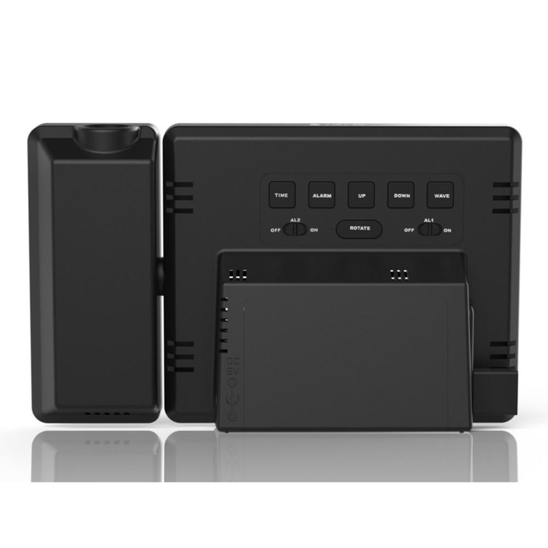 Zegar, budzik z projektorem Hama Plus Charge z logo VH062-03 - 3