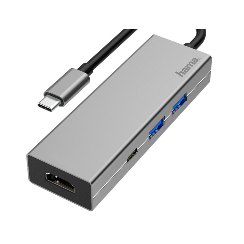 Hub USB, USB-C, HDMI Hama z logo VH070-19 - 1
