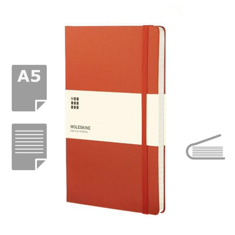 MOLESKINE Notatnik ok. A5 z logo VM301-07 - 1