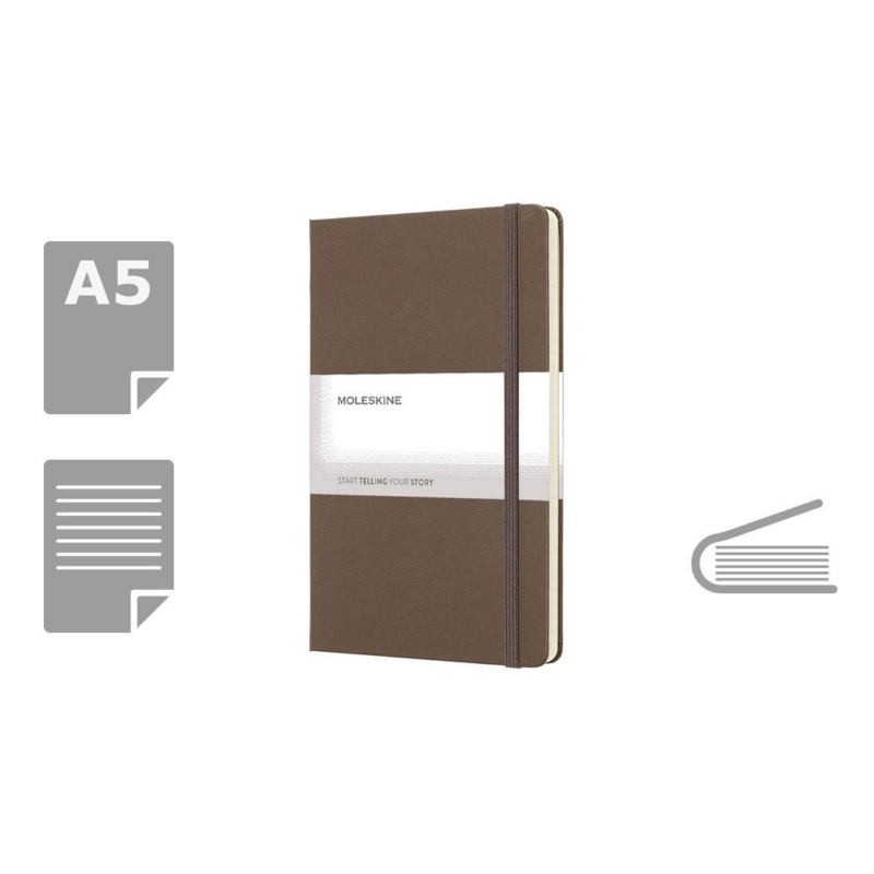 MOLESKINE Notatnik ok. A5 z logo VM301-16 - 1