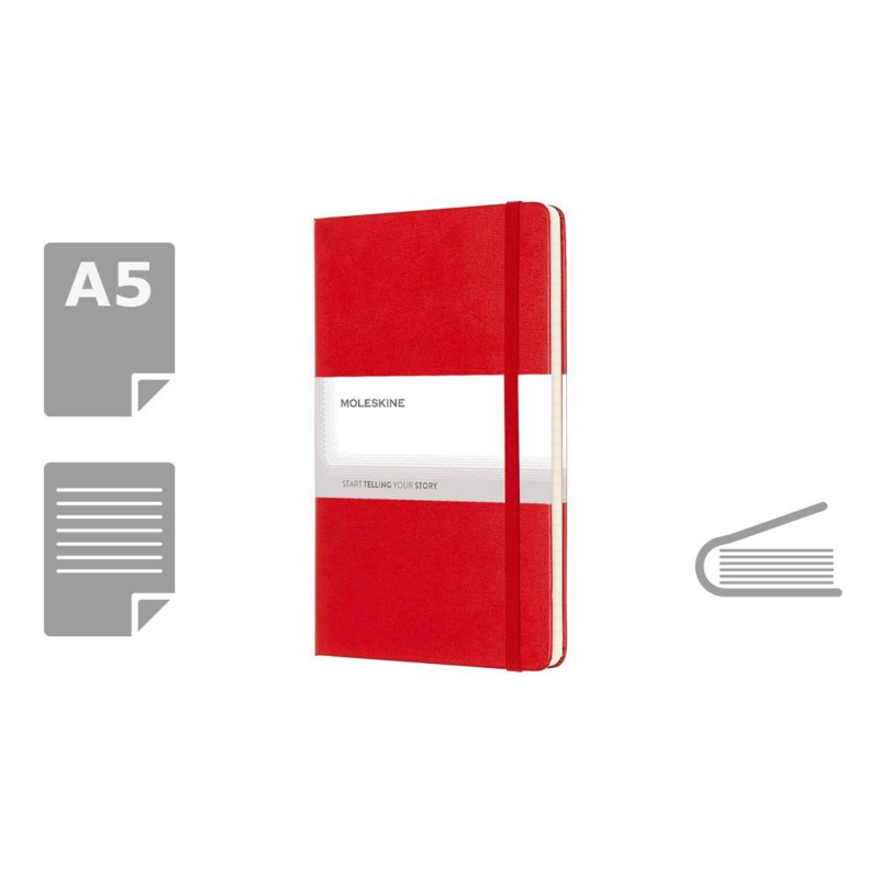 MOLESKINE Notatnik ok. A5 z logo VM301-52 - 1
