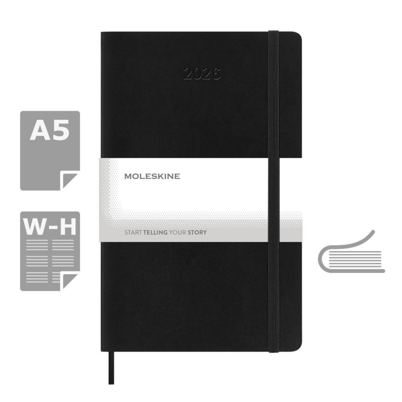 Kalendarz MOLESKINE z logo VM389-032027 - 1