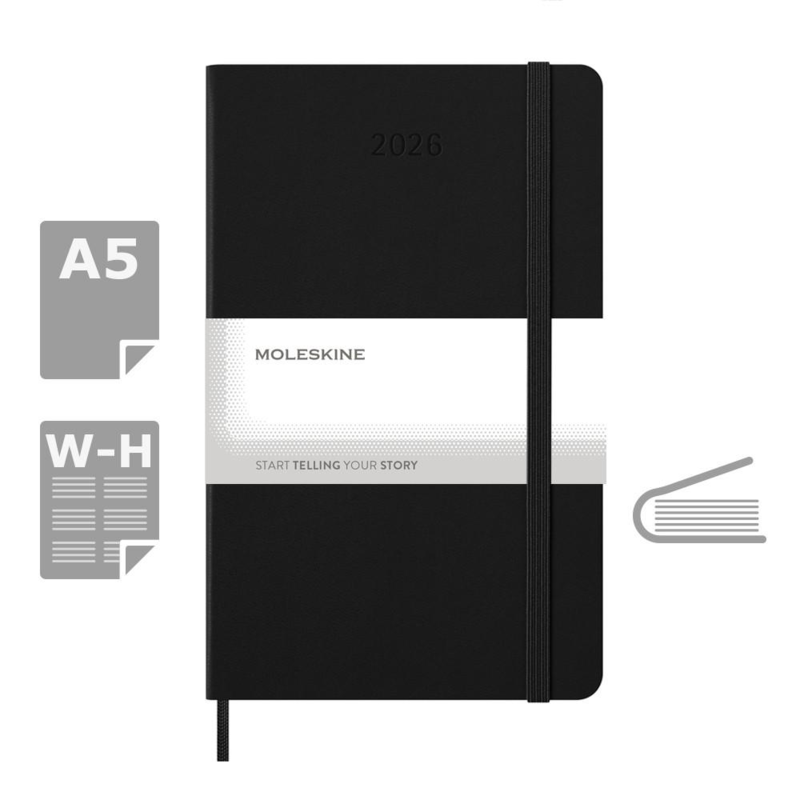 Kalendarz MOLESKINE z logo VM396-032027 - 1