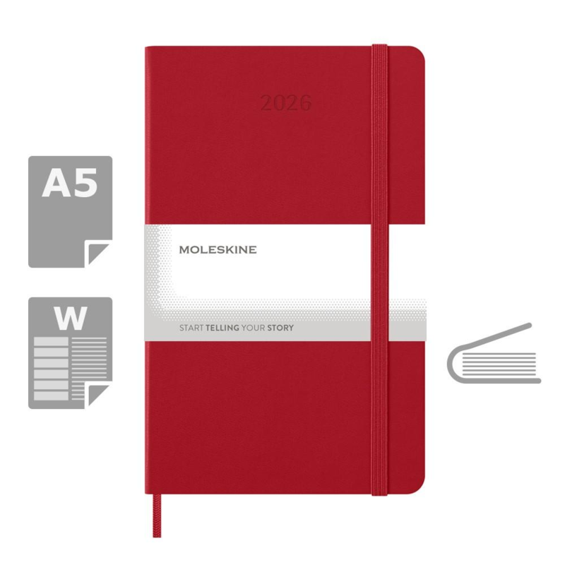 Kalendarz MOLESKINE z logo VM399-052027 - 1